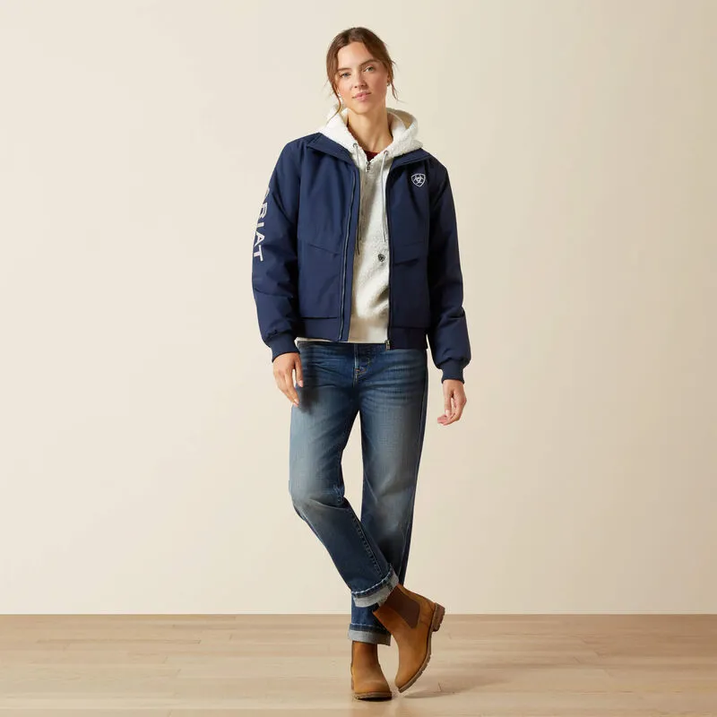 Ariat Womens Stable 2.0 Insulated Jacket - Navy-2