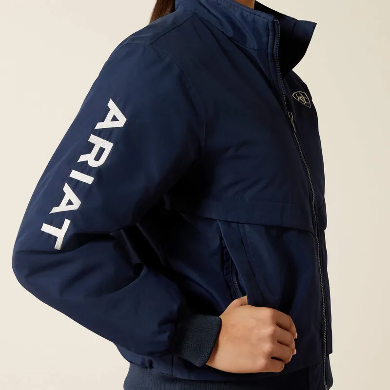 Ariat Youth Stable Insulated Jacket - Navy-3