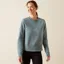 Ariat Womens Martine Sweatshirt -Steel Sage