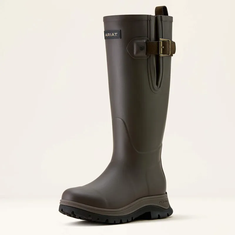 Ariat Woodstock Rubber Wellington Boot - Brown