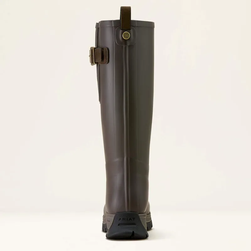 Ariat Woodstock Rubber Wellington Boot - Brown-4
