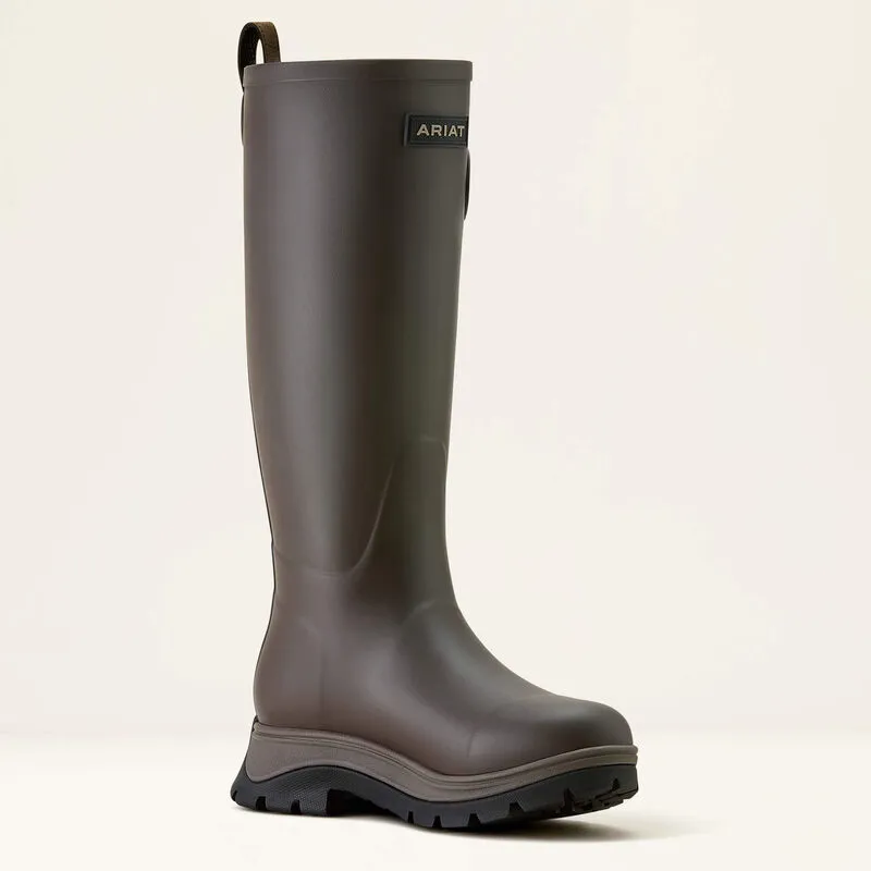 Ariat Woodstock Rubber Wellington Boot - Brown-5