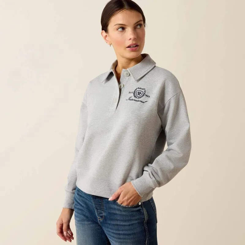 Ariat Womens Lovett Sweatshirt - Heather Grey