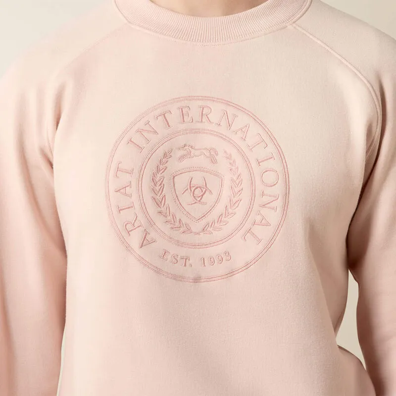 Ariat Youth Martine Sweatshirt - Sepia Rose-3