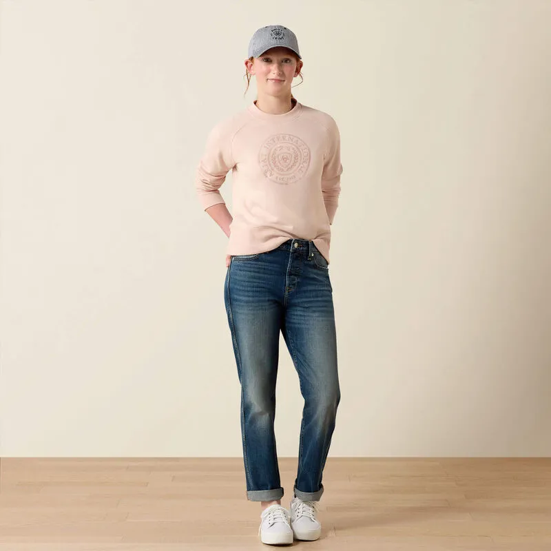 Ariat Youth Martine Sweatshirt - Sepia Rose-2