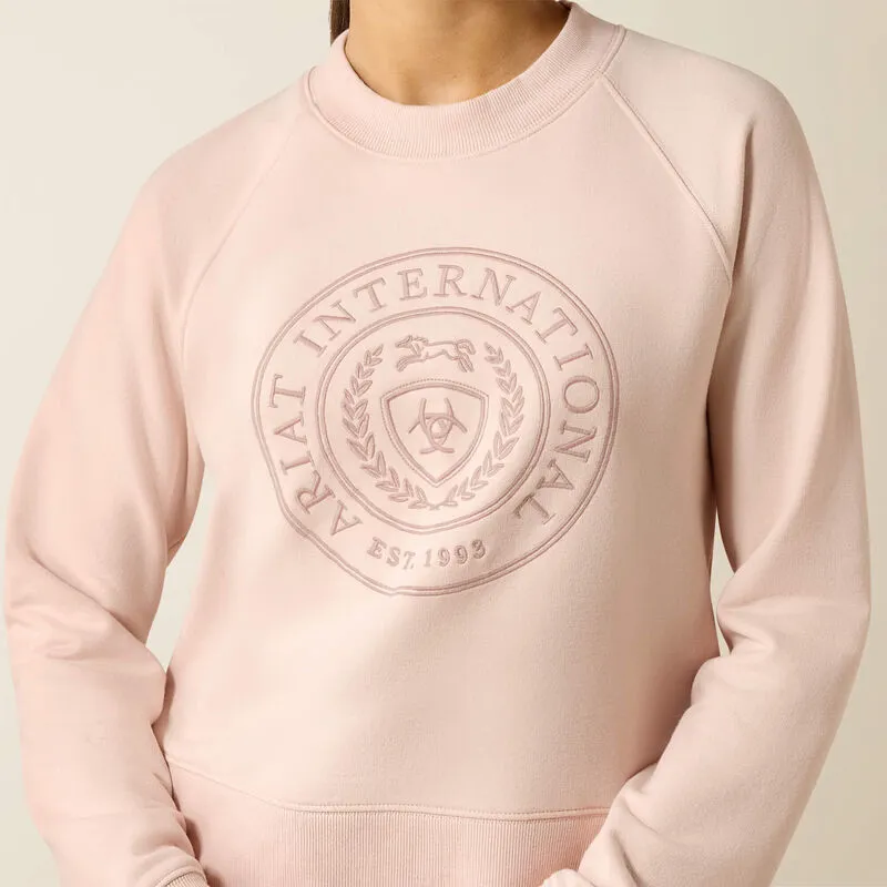 Ariat Womens Martine Sweatshirt - Sepia Rose-3