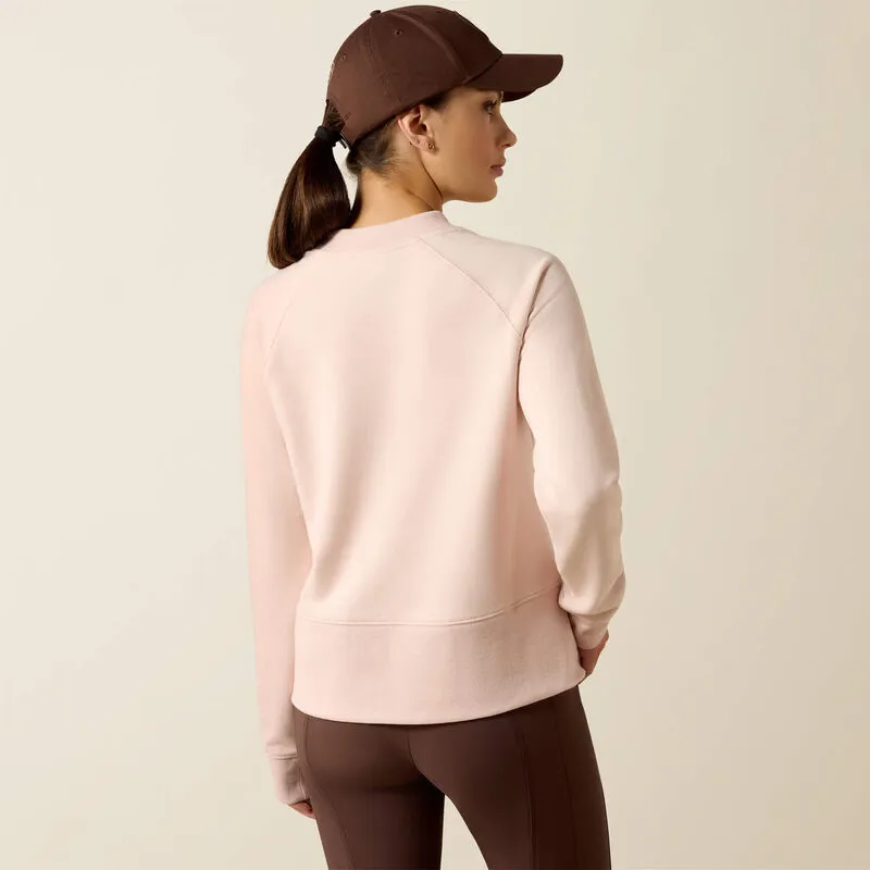 Ariat Womens Martine Sweatshirt - Sepia Rose-1