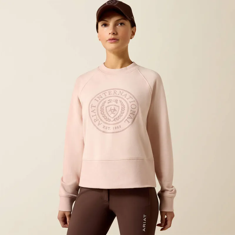 Ariat Womens Martine Sweatshirt - Sepia Rose