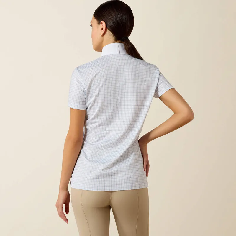 Ariat Womens Short Sleeve Show Shirt - Riviera Check-1