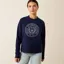 Ariat Womens Martine Sweatshirt - NavyT