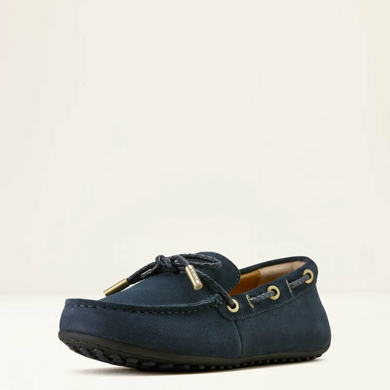 Ariat Womens Margot Driving Moc - Navy Suede