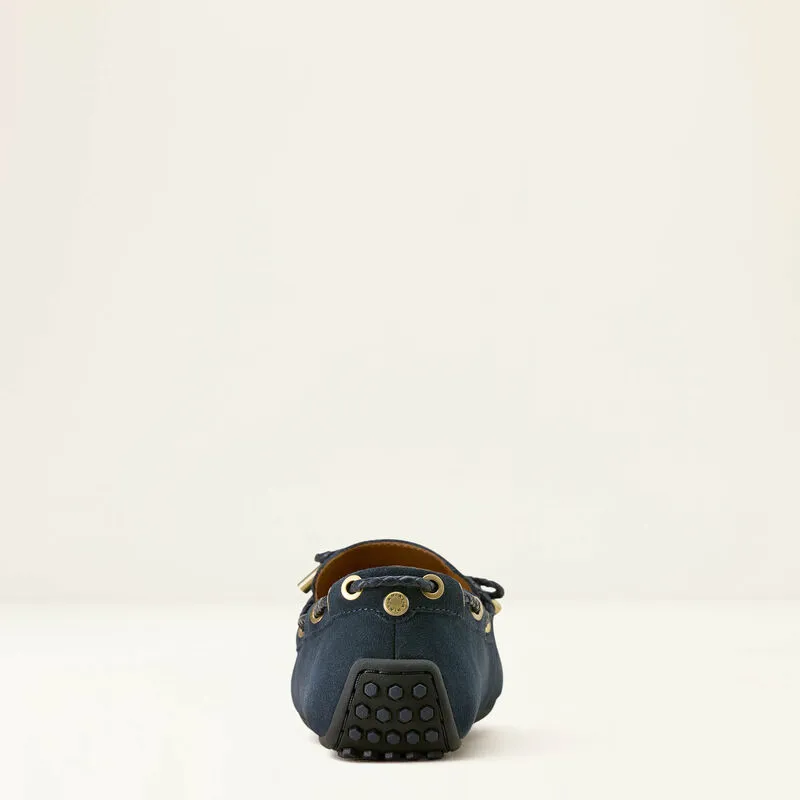 Ariat Womens Margot Driving Moc - Navy Suede-5