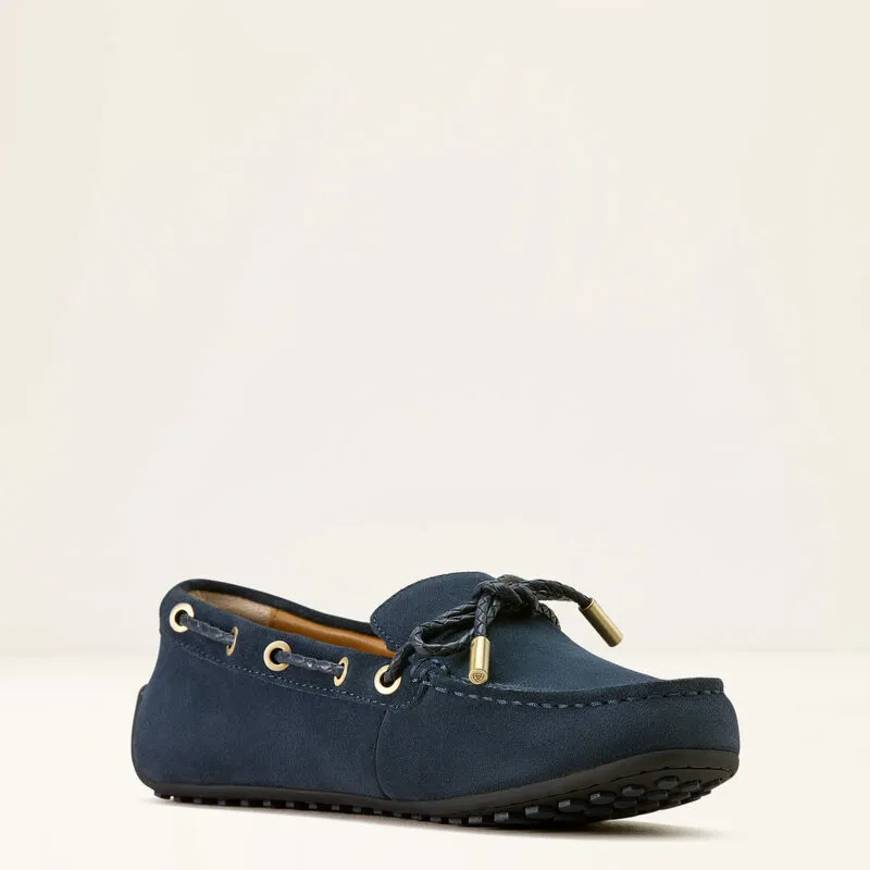 Ariat Womens Margot Driving Moc - Navy Suede-6