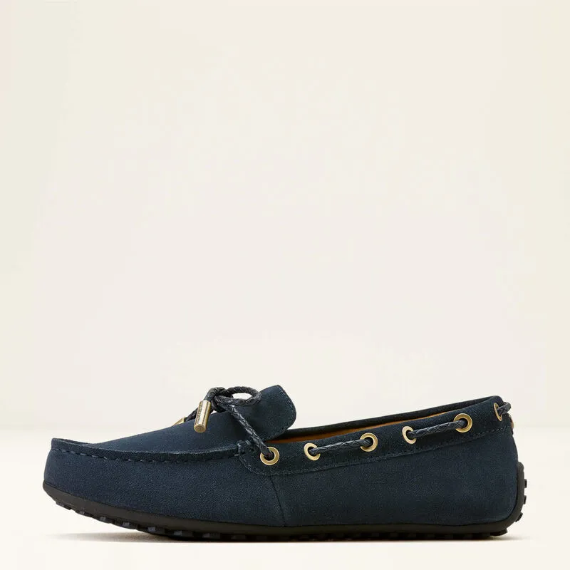 Ariat Womens Margot Driving Moc - Navy Suede-2