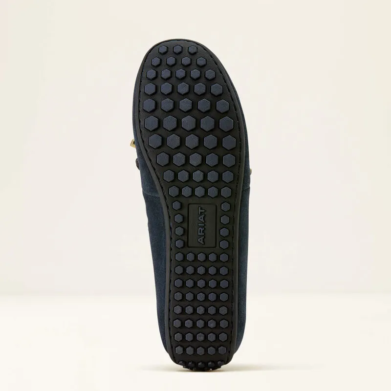 Ariat Womens Margot Driving Moc - Navy Suede-3