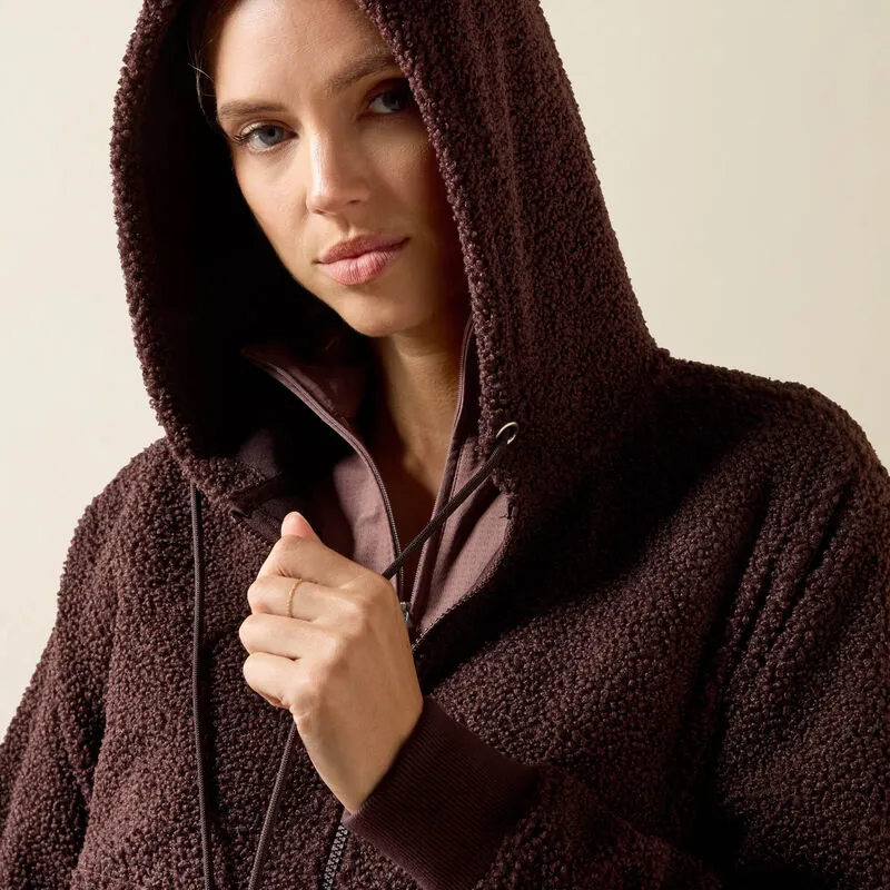 Ariat Orinda Hoodie - Chocolate Plum-3