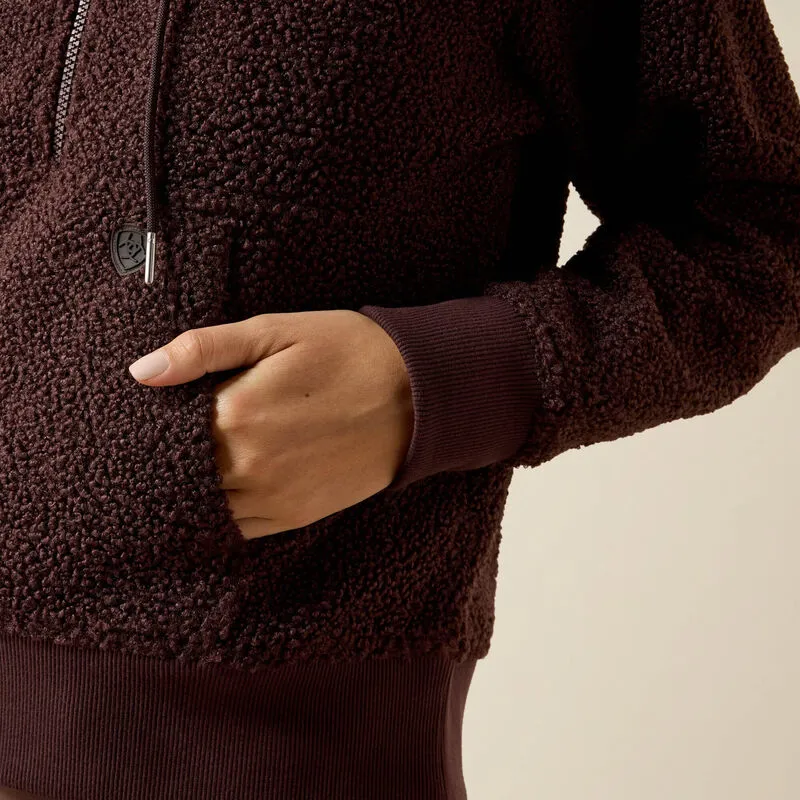 Ariat Orinda Hoodie - Chocolate Plum-4