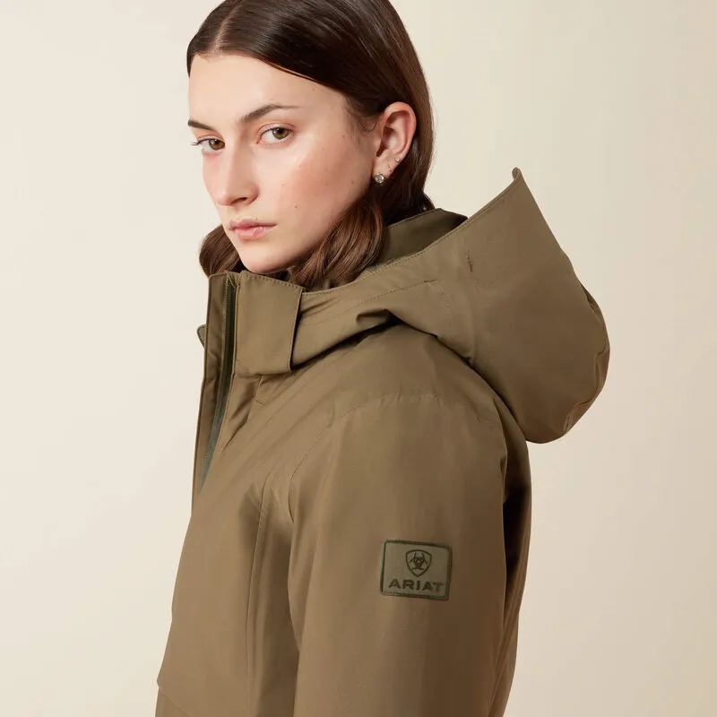 Ariat Womens Outer Banks Waterproof Insulated Jacket - Kalamata-5