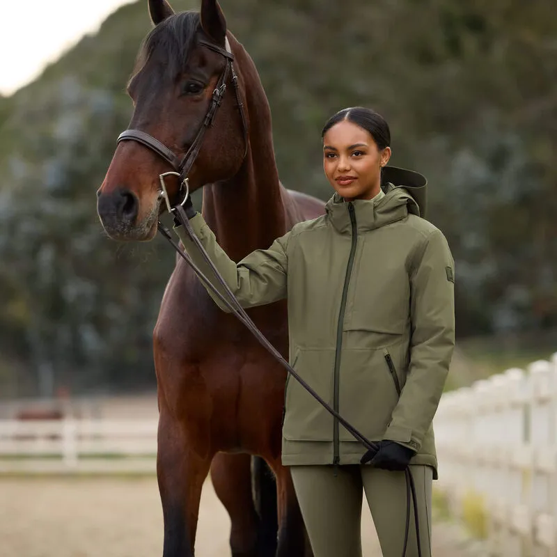 Ariat Womens Outer Banks Waterproof Insulated Jacket - Kalamata-1