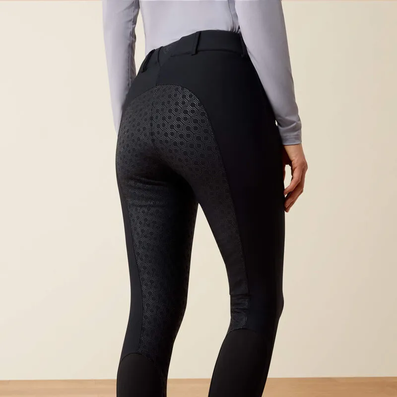 Ariat Womens Troika Waterproof Full Seat Breeches - Black-4