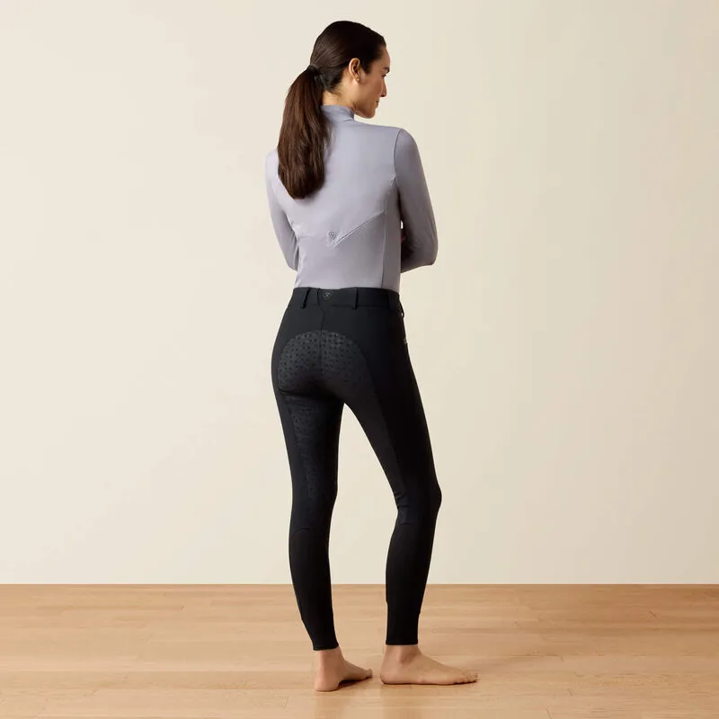 Ariat Womens Troika Waterproof Full Seat Breeches - Black-2