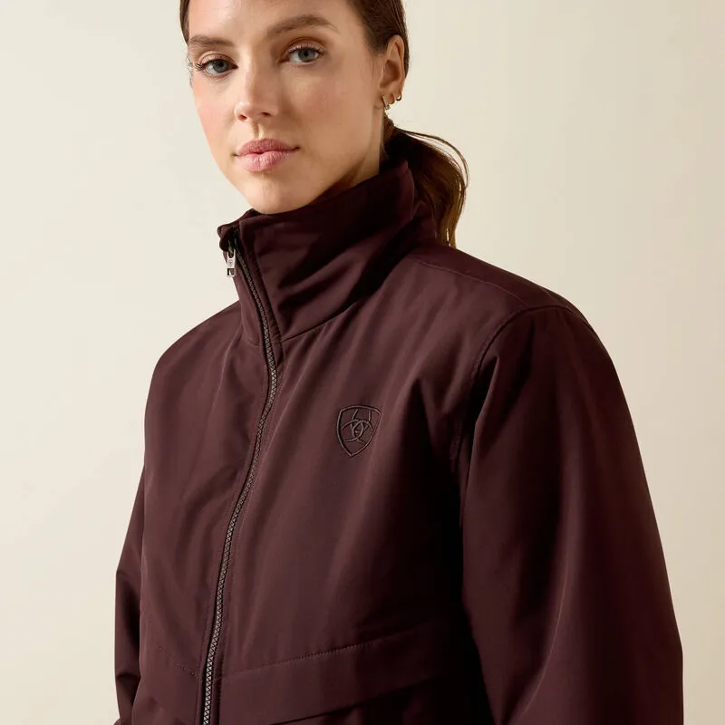 Ariat Womens Stable 2.0 Insulated Jacket - Chocolate Plum-3