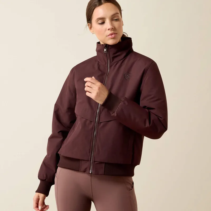 Ariat Womens Stable 2.0 Insulated Jacket - Chocolate Plum-4