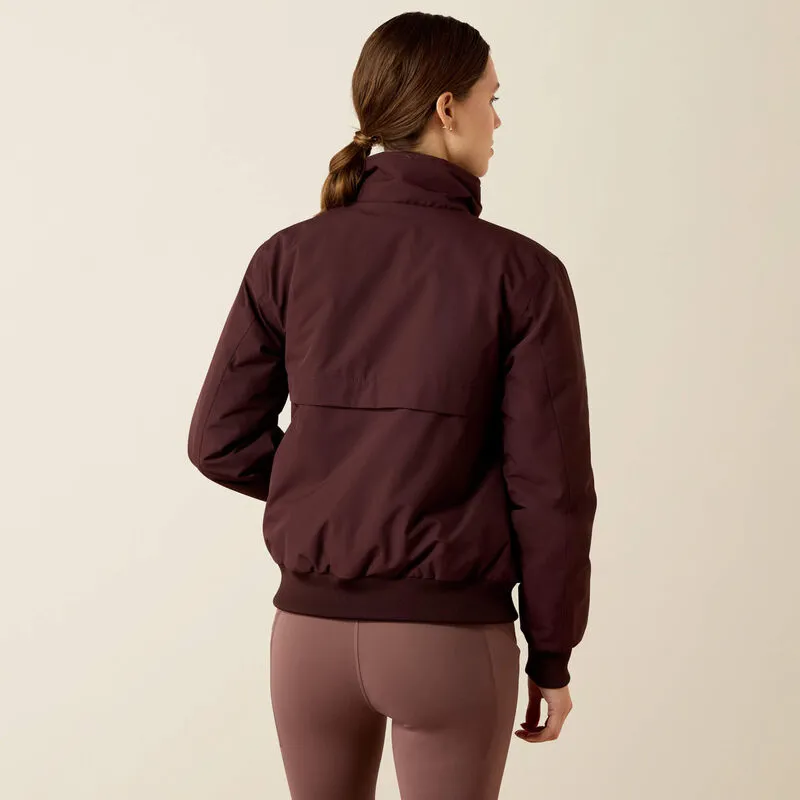 Ariat Womens Stable 2.0 Insulated Jacket - Chocolate Plum-1