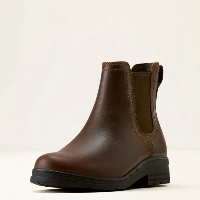 Ariat Womens Langley H20 Waterproof Chelsea Boot - Tobacco Brown