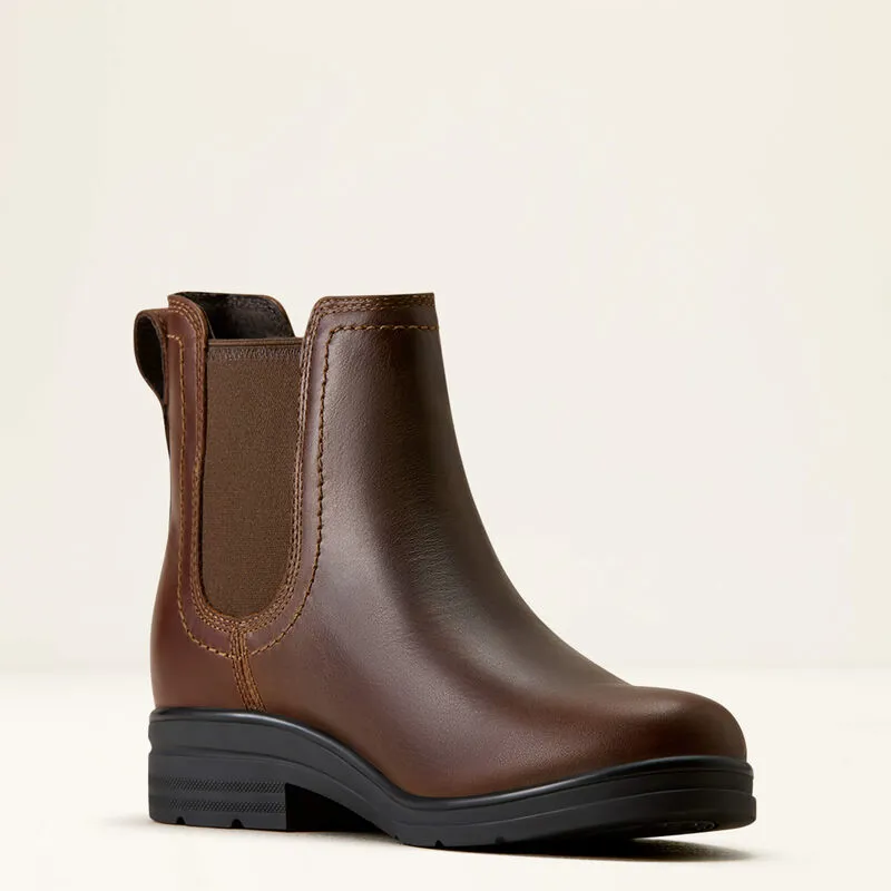 Ariat Womens Langley H20 Waterproof Chelsea Boot - Tobacco Brown-5
