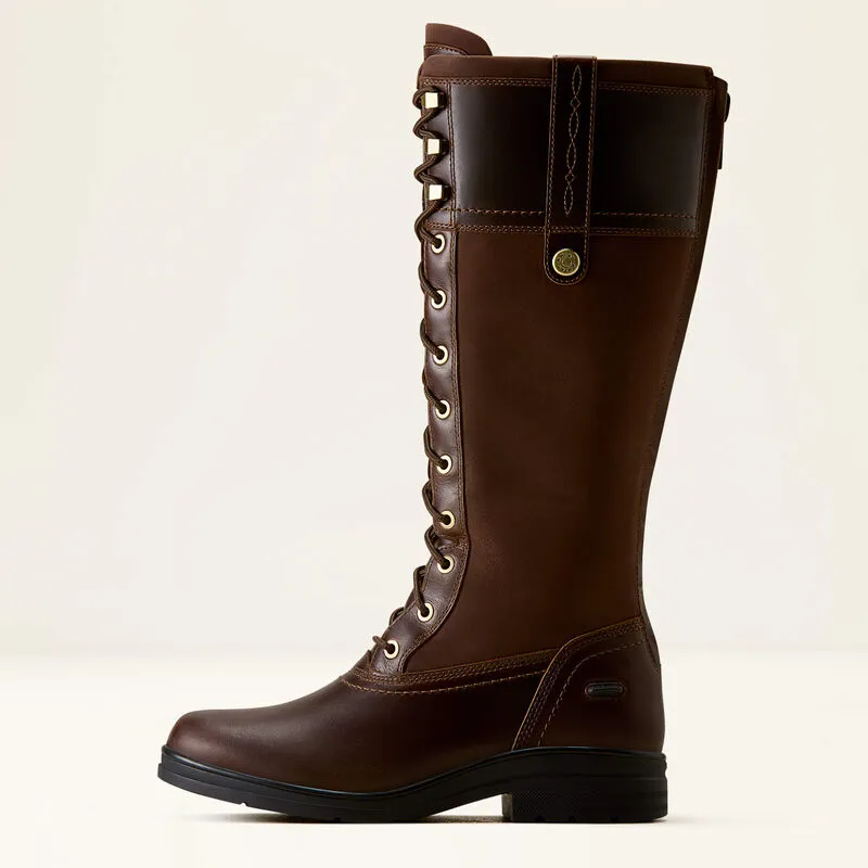 Ariat Womens Wythburn H20 Waterproof Boot - Tobacco Brown-1