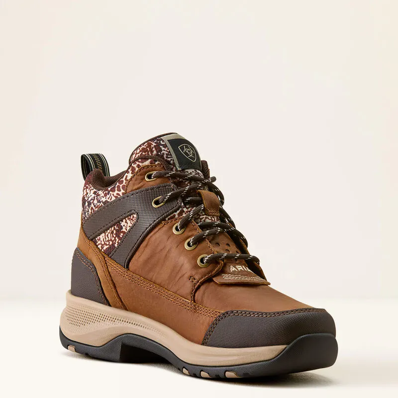Ariat Womens Terrain Trek H20 Waterproof Boot - Natural Tan/Tan Mixed Animal Print-5