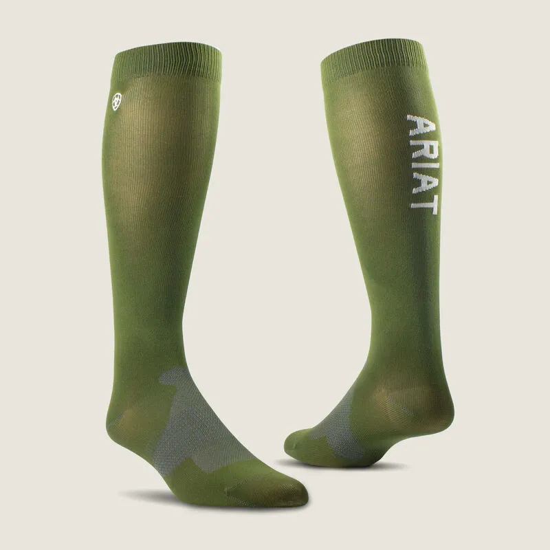 AriatTEK Essential Performance Sock - Olive