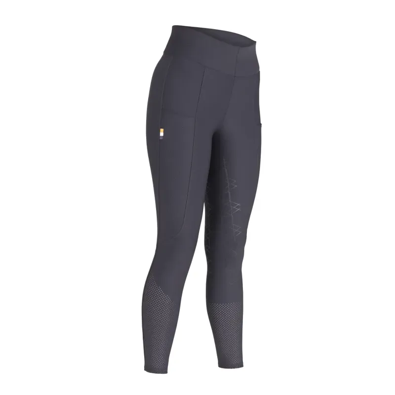 Shires Aubrion Optima Air Riding Tights - BLACK-2