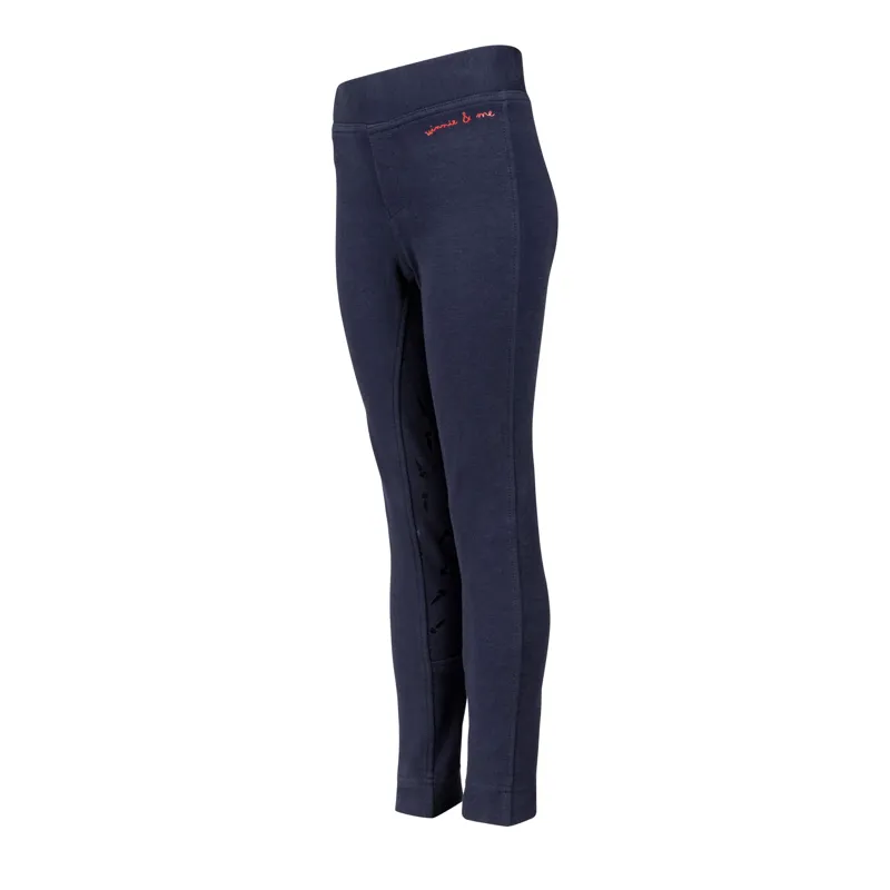 Winne and Me Childs Jodhpurs Navy-2