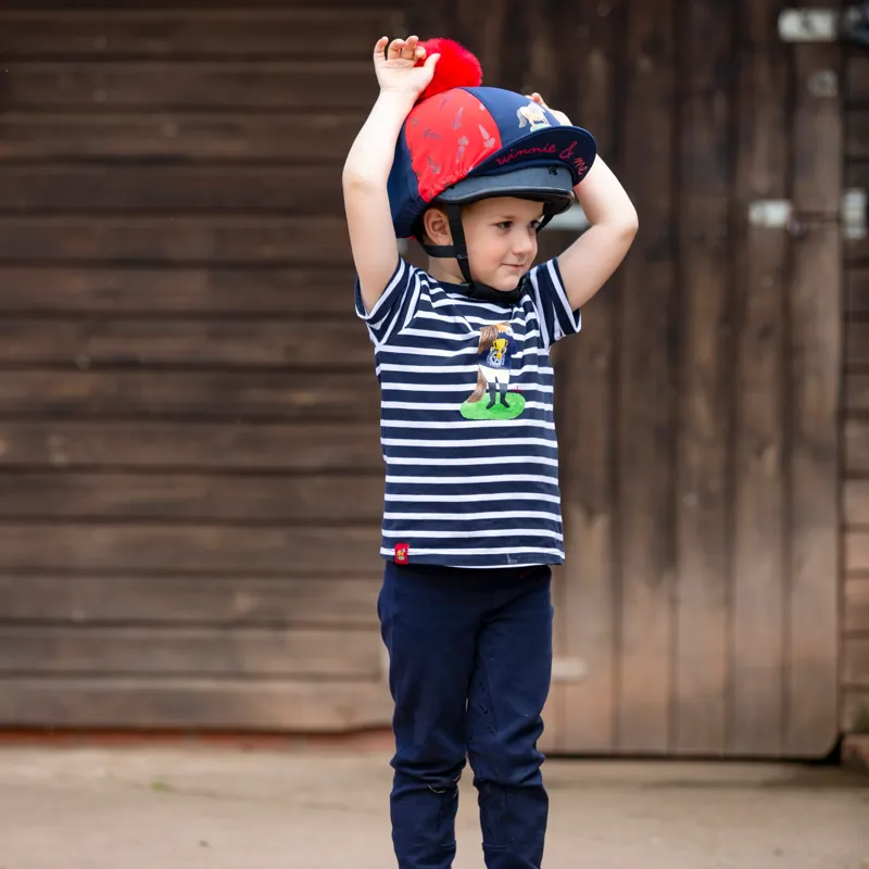 Winne and Me Childs Jodhpurs Navy-5
