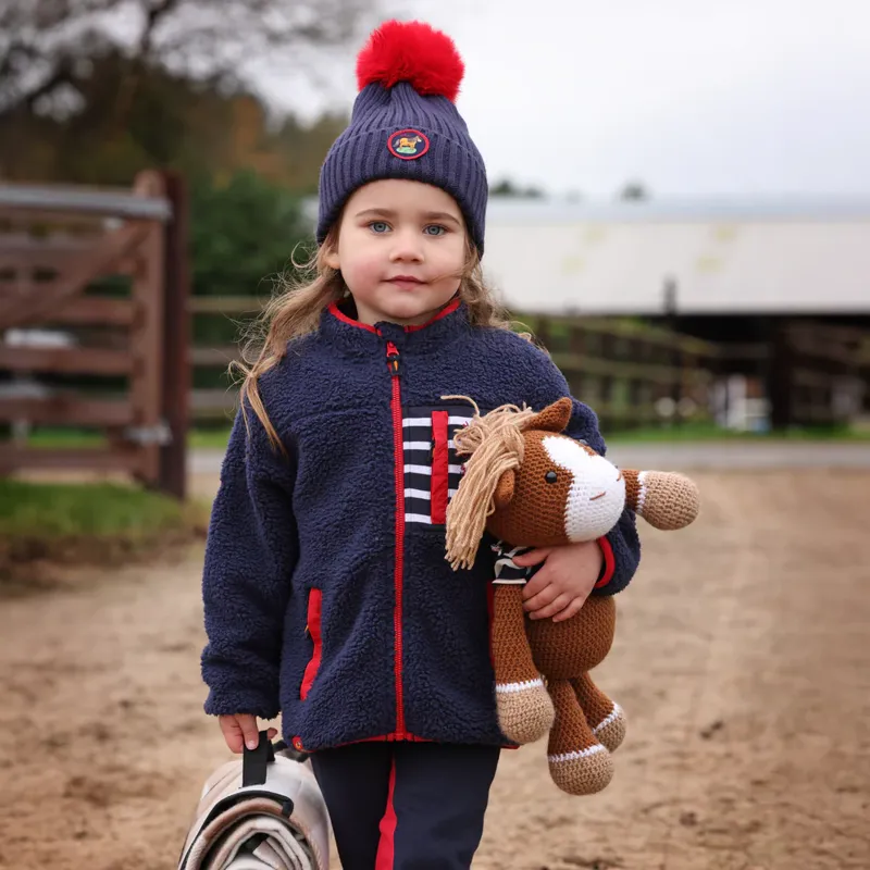Winnie and Me Bobble Hat - NAVY-3
