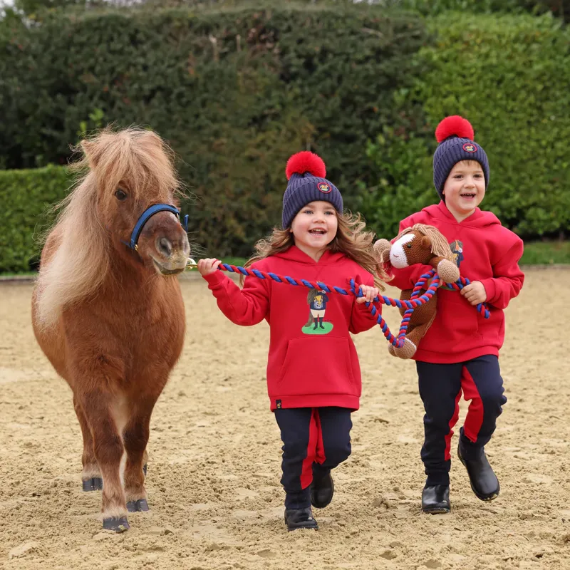 Winnie and Me Bobble Hat - NAVY-1