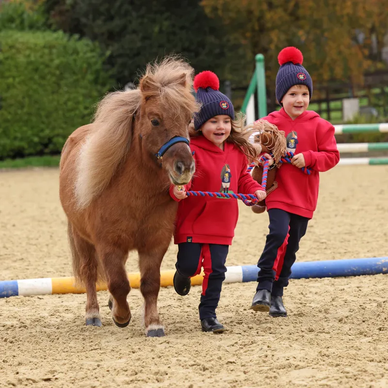 Winnie and Me Bobble Hat - NAVY-4