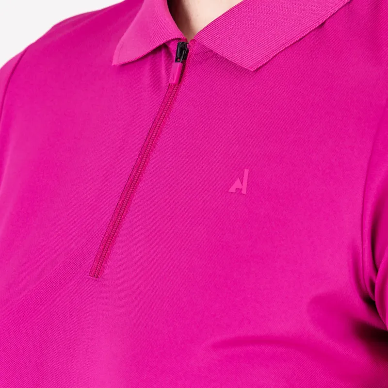 Aubrion React Tech Polo FUCHSIA-5