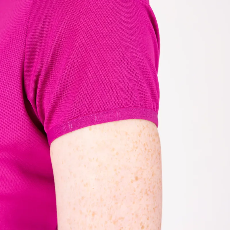 Aubrion React Tech Polo FUCHSIA-4