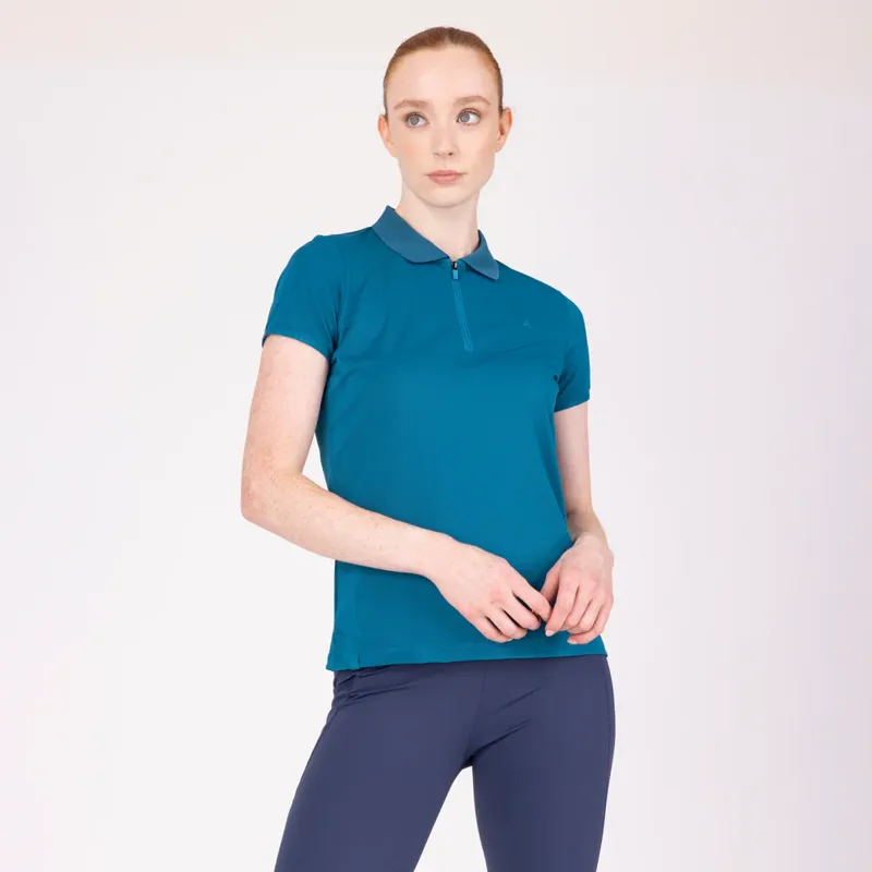 Aubrion React Tech Polo KINGFISHER-1