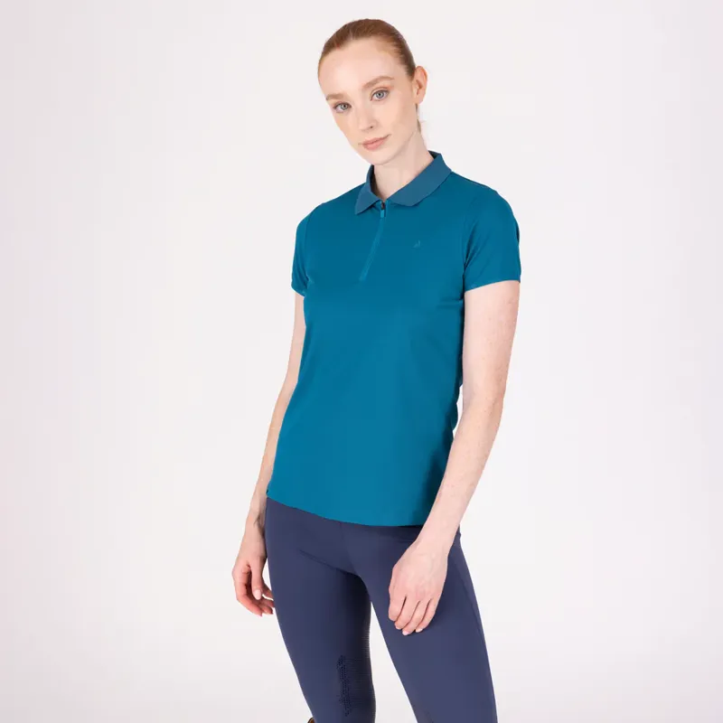 Aubrion React Tech Polo KINGFISHER-2