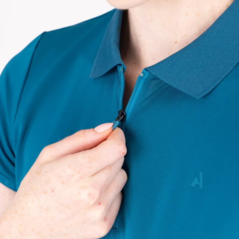 Aubrion React Tech Polo KINGFISHER-6