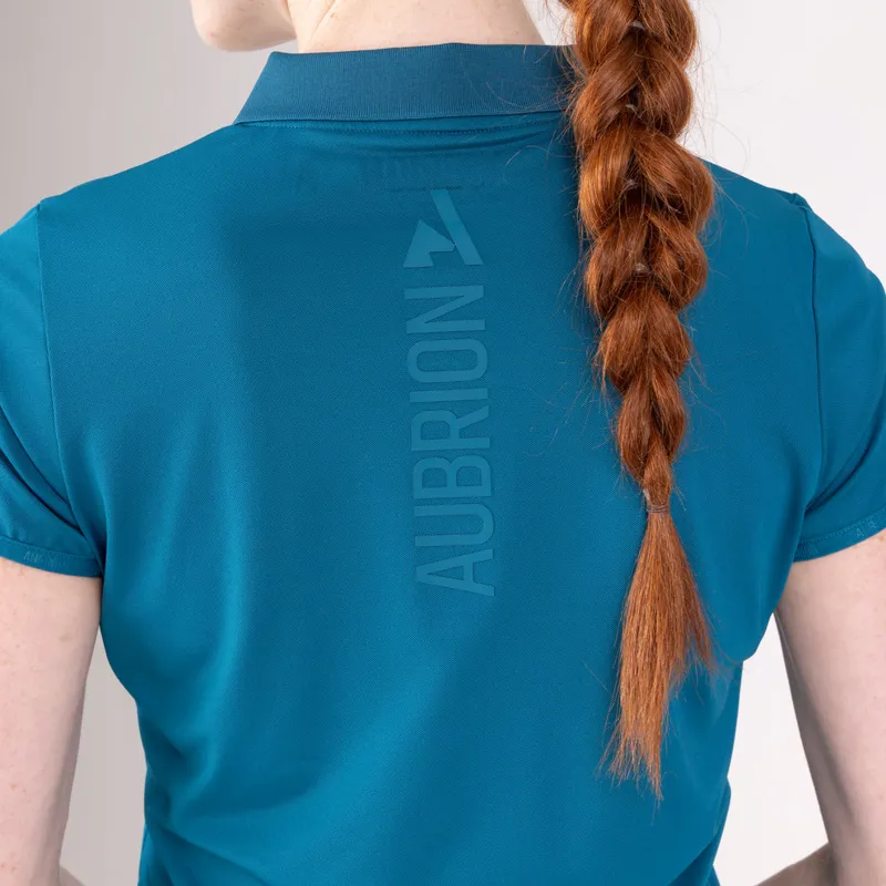 Aubrion React Tech Polo KINGFISHER-9