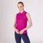 Aubrion React Sleeveless Tech Polo FUCHSIA