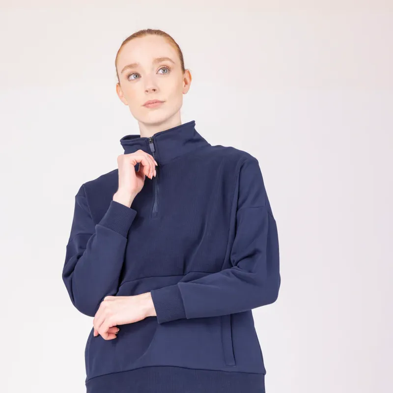 Aubrion React Quarter Zip Sweater MIDNIGHT-2