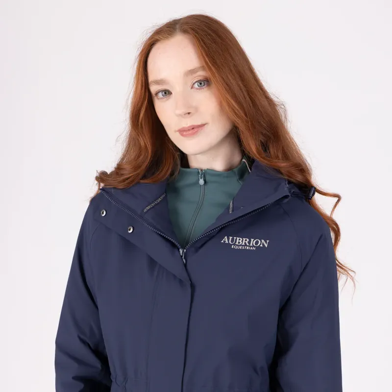 Aubrion Equestrian Lightweight Coat MIDNIGHT-3