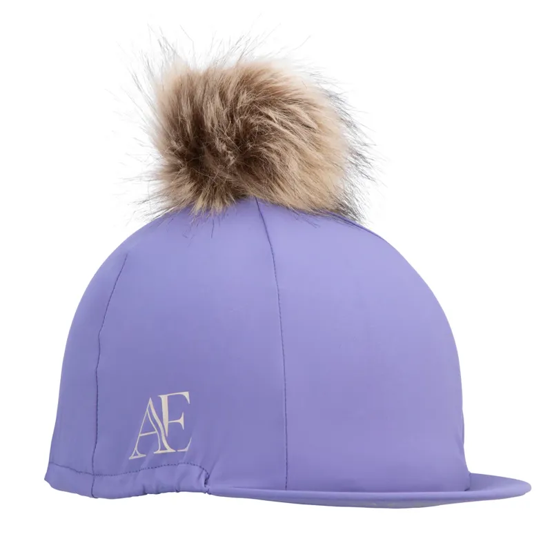 Aubrion Equestrian Hat Cover HEATHER one size-2