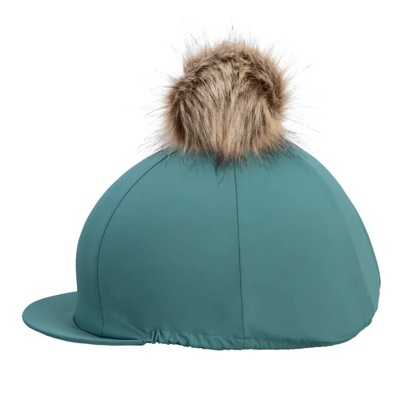 Aubrion Equestrian Hat Cover THYME one size-1